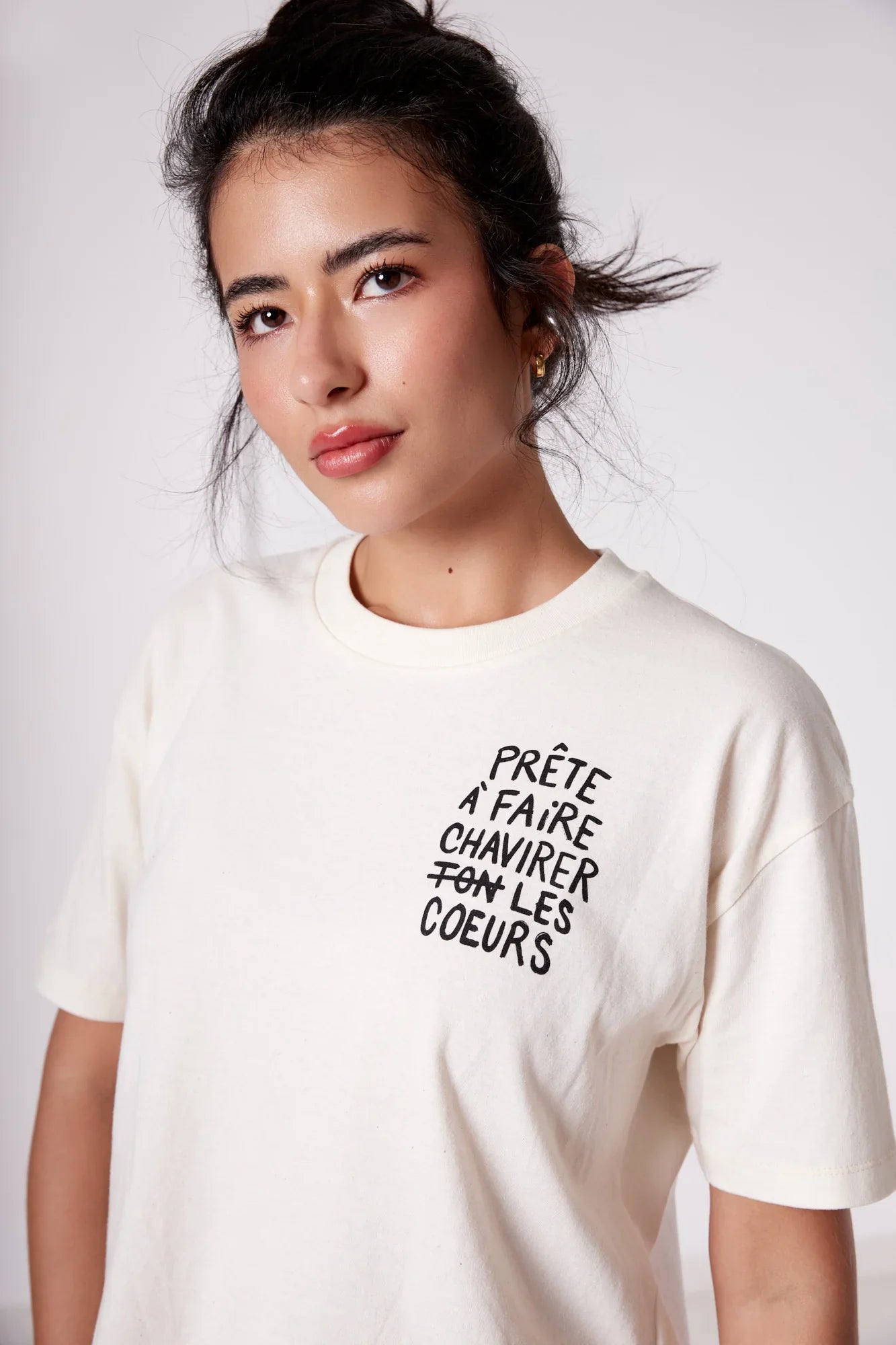 T-shirts sérigraphiés en coton bio - Créations françaises
