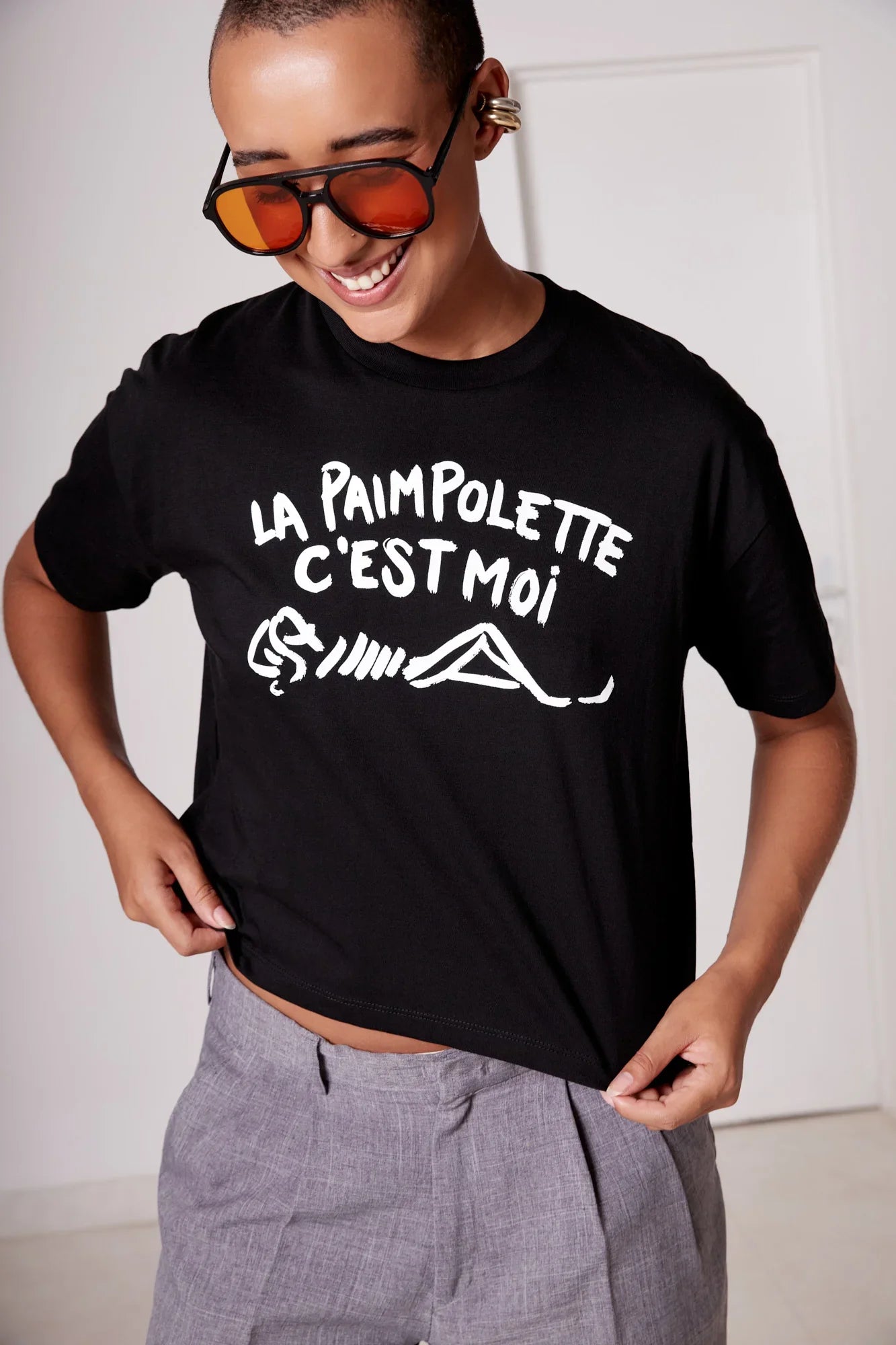 La Paimpolette échouée sur les galets